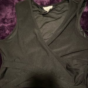 Crop shirt tie around waist